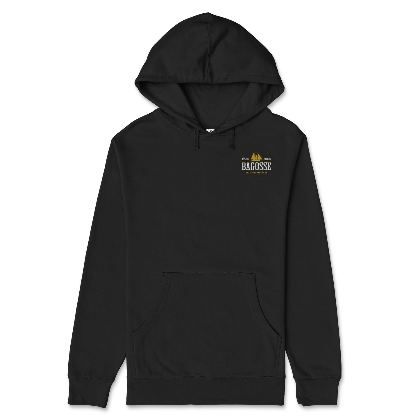 Bagosse Hoodie Adulte Noir