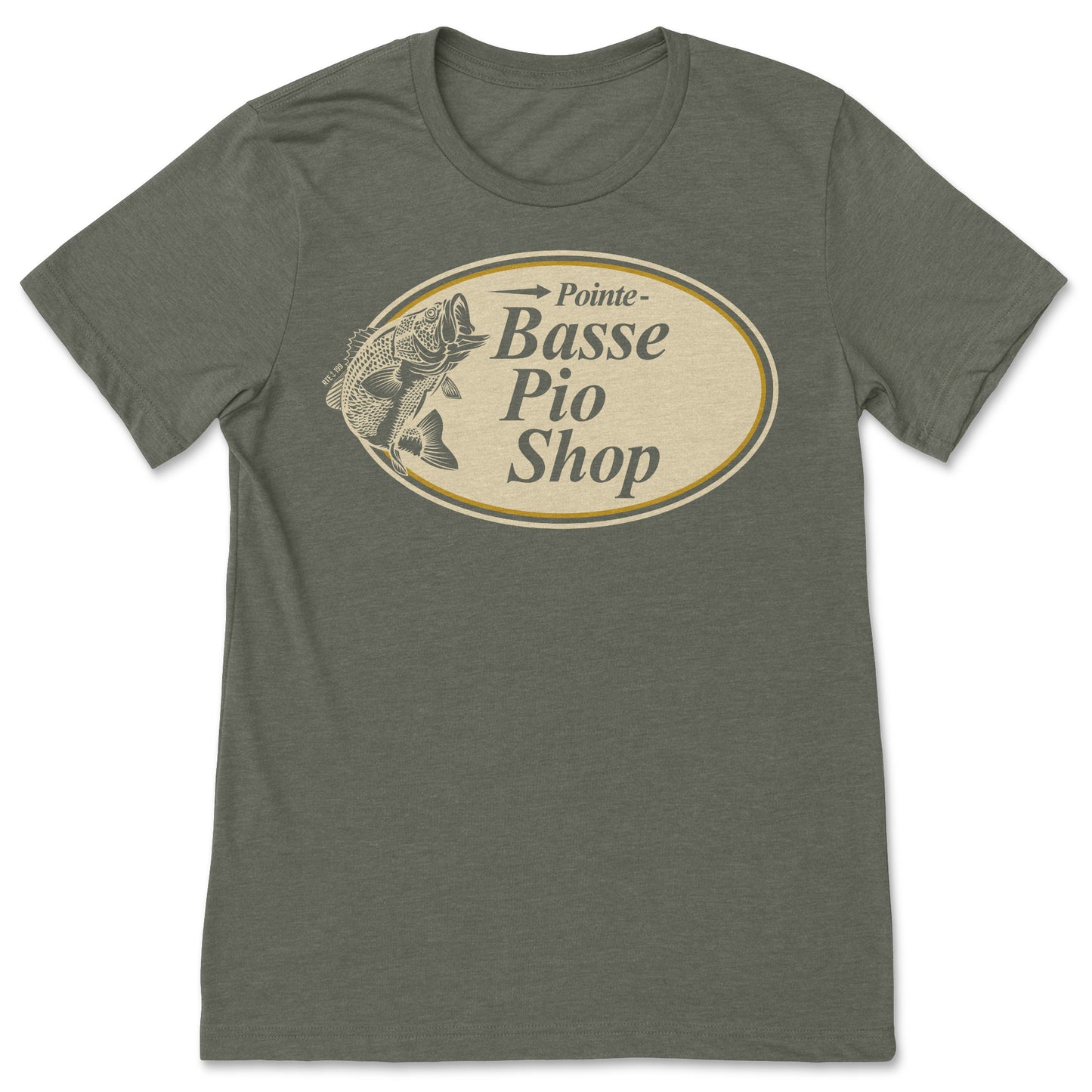 T-Shirt Pointe Basse Pio Shop Vert