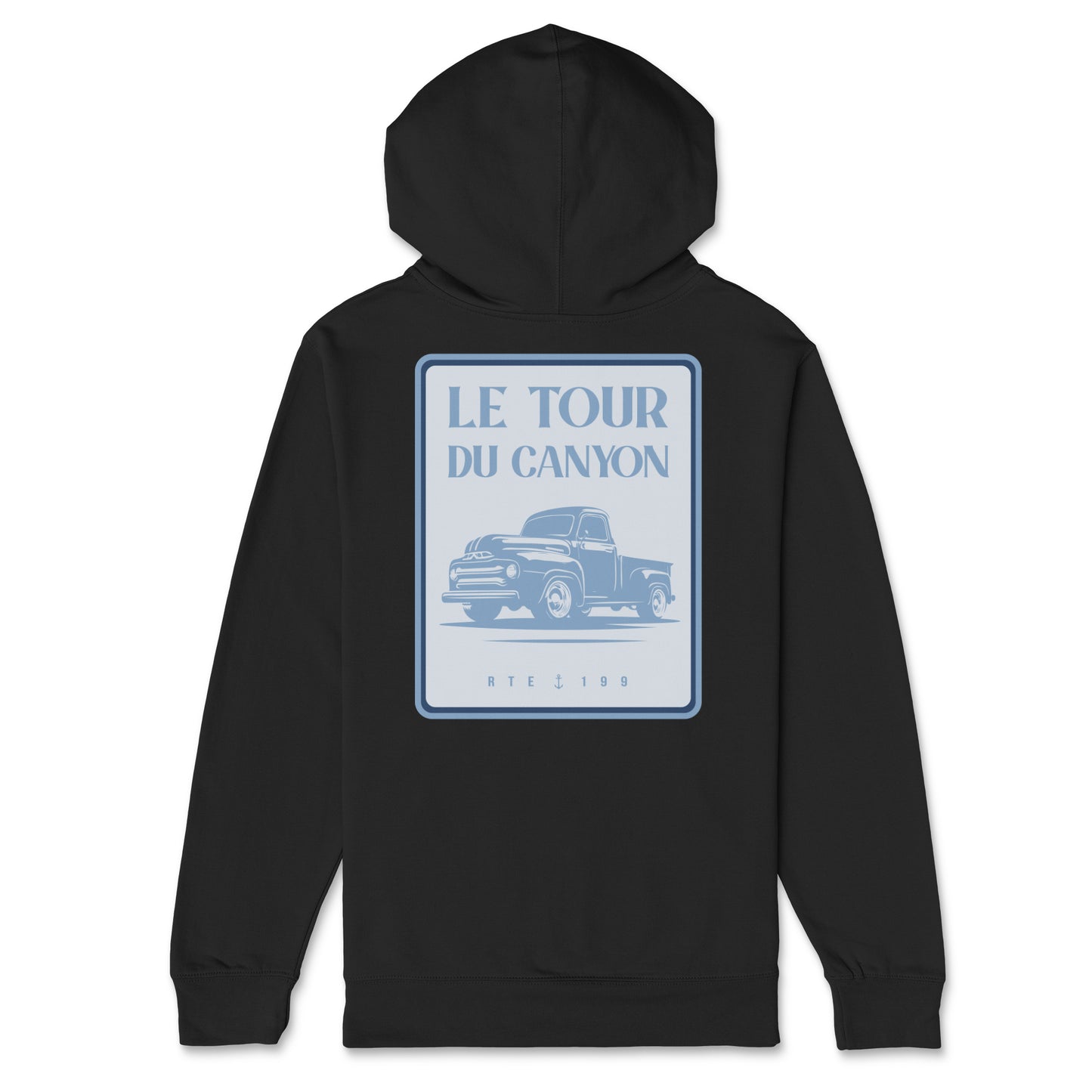 Tour du Canyon Hoodie Adulte Noir