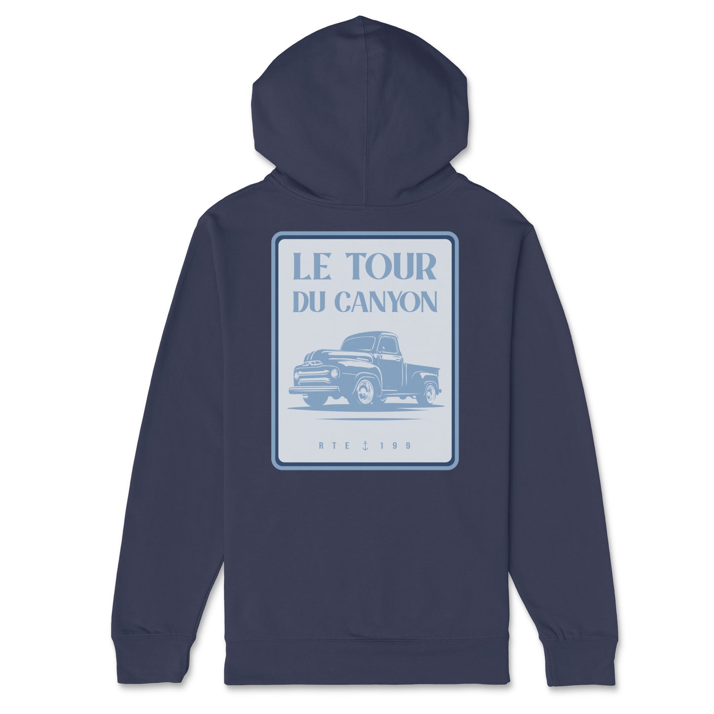 Tour du Canyon Hoodie Adulte Marine
