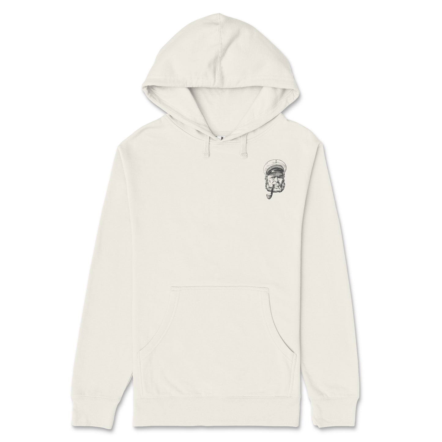 Eau Salé dans les Veines Hoodie Adulte Naturel