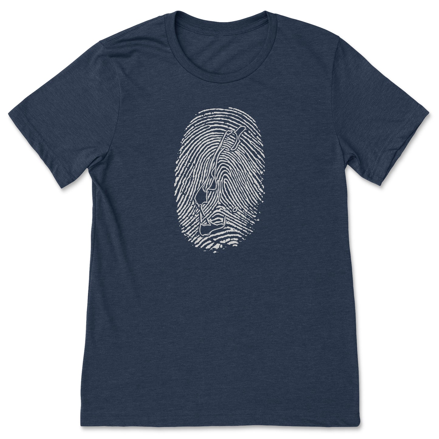 T-Shirt Empreinte Les Îles Marine