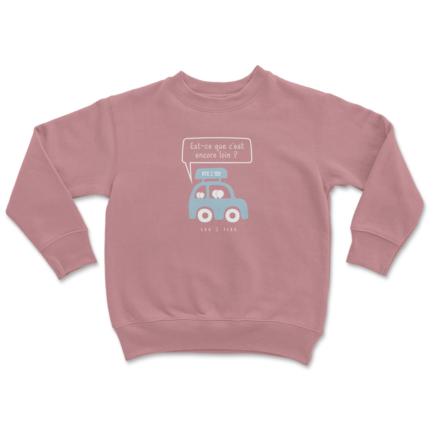 Encore Loin Crewneck Bambin Rose