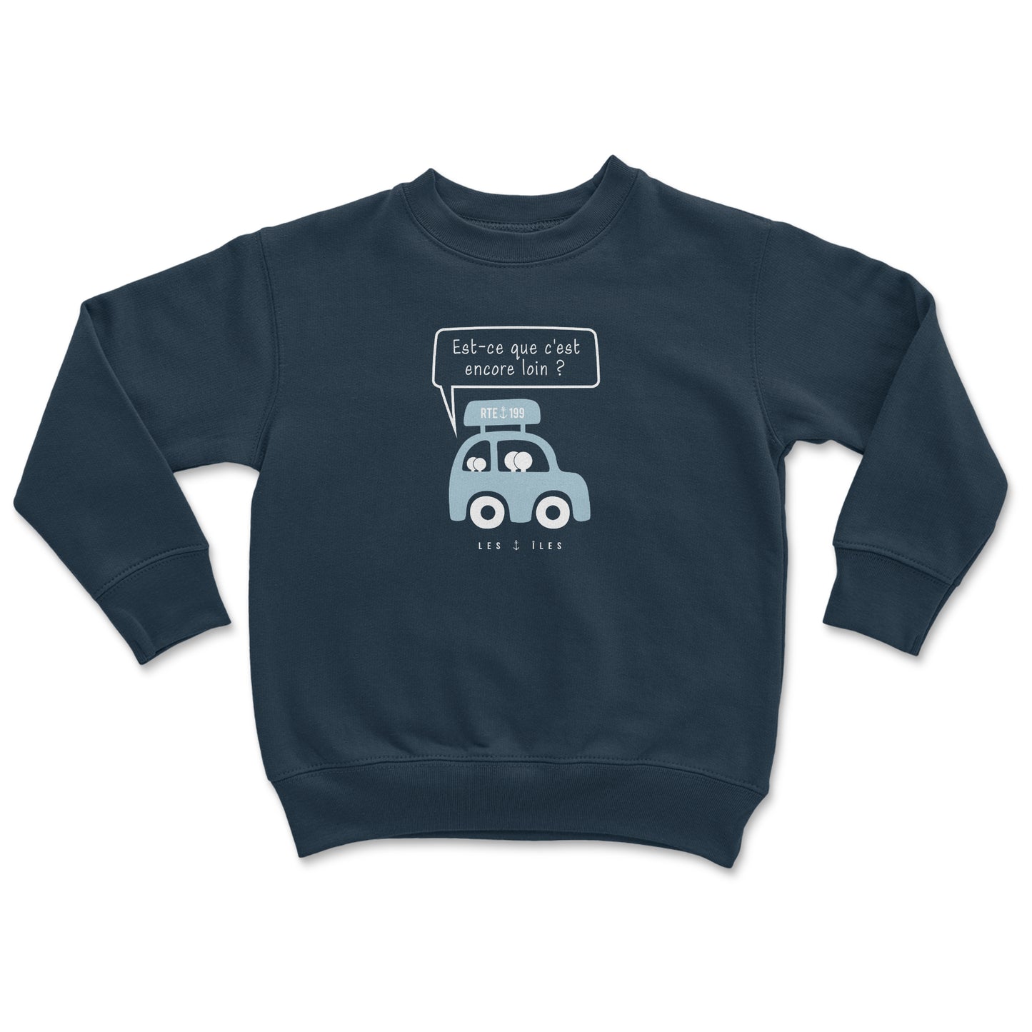Encore Loin Crewneck Bambin Marine