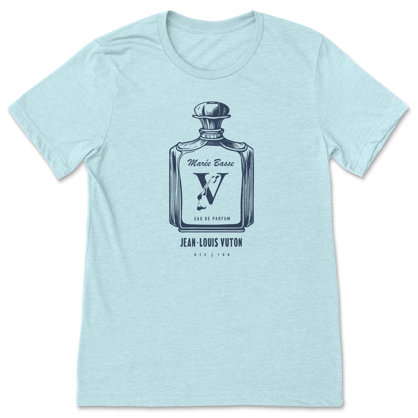T-Shirt Marée Basse Bleu
