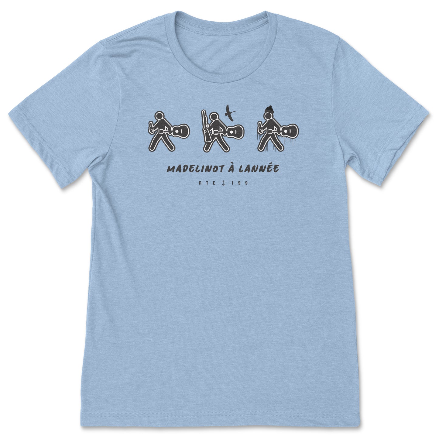 T-Shirt Madelinot à l'année Bleu