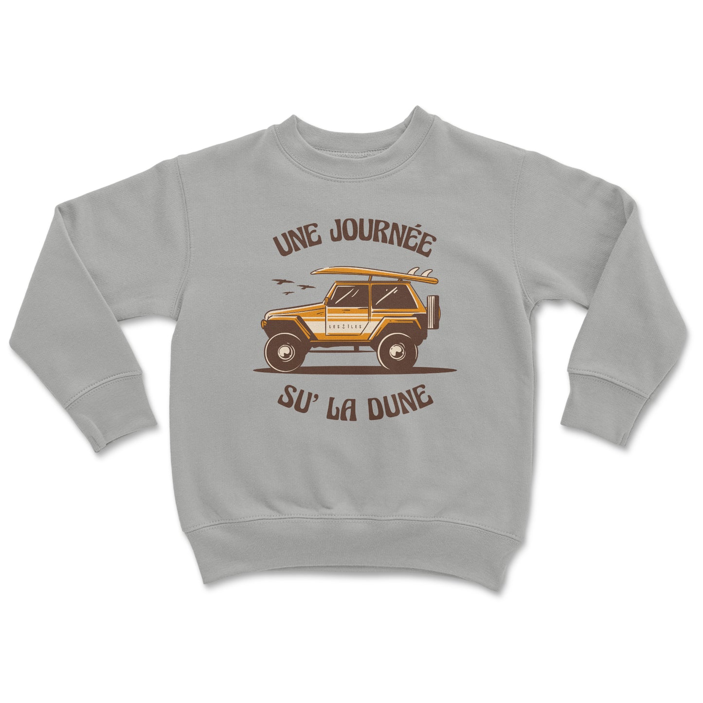 Journée Su' la Dune Crewneck Junior Gris