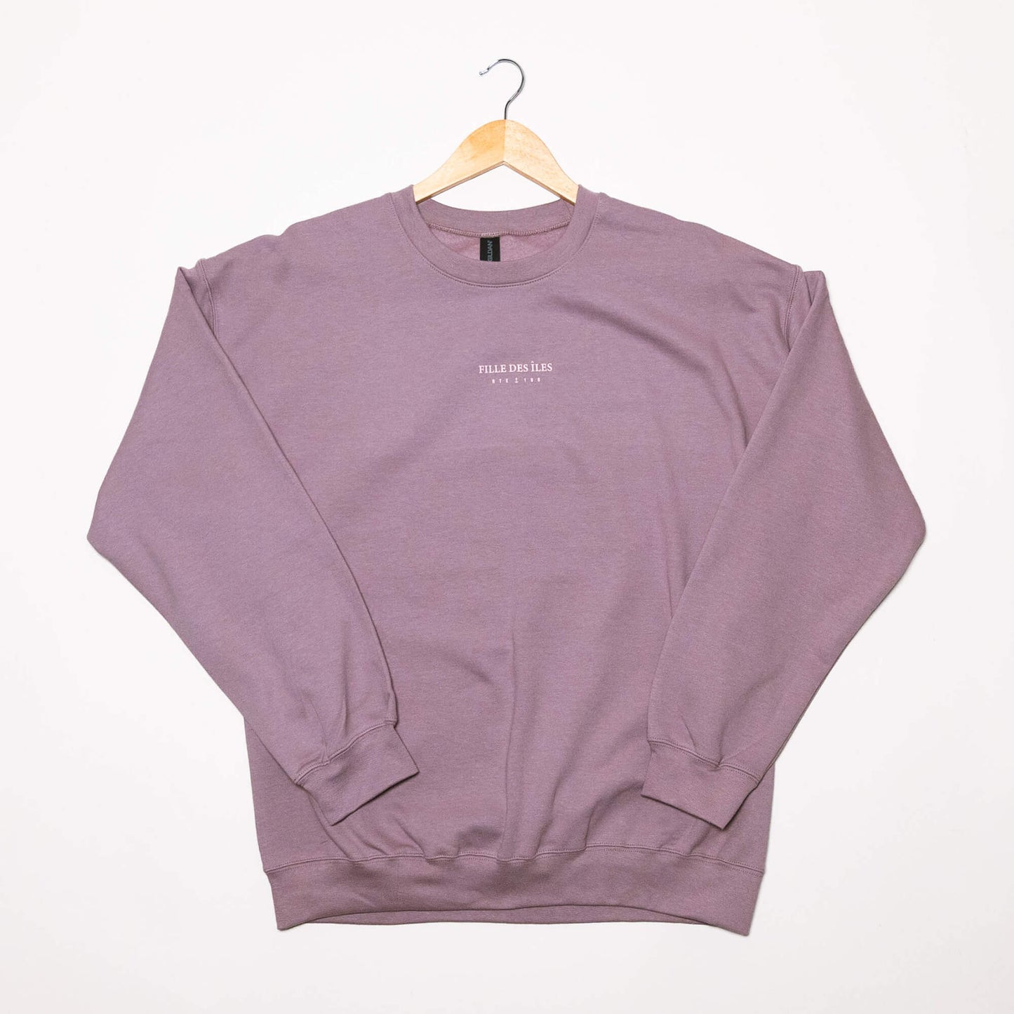 Crewneck Fille des Îles Mauve