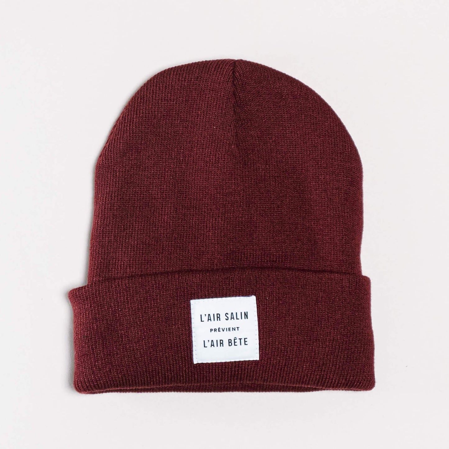 Tuque L'Air Salin Prévient L'Air Bête Bourgogne