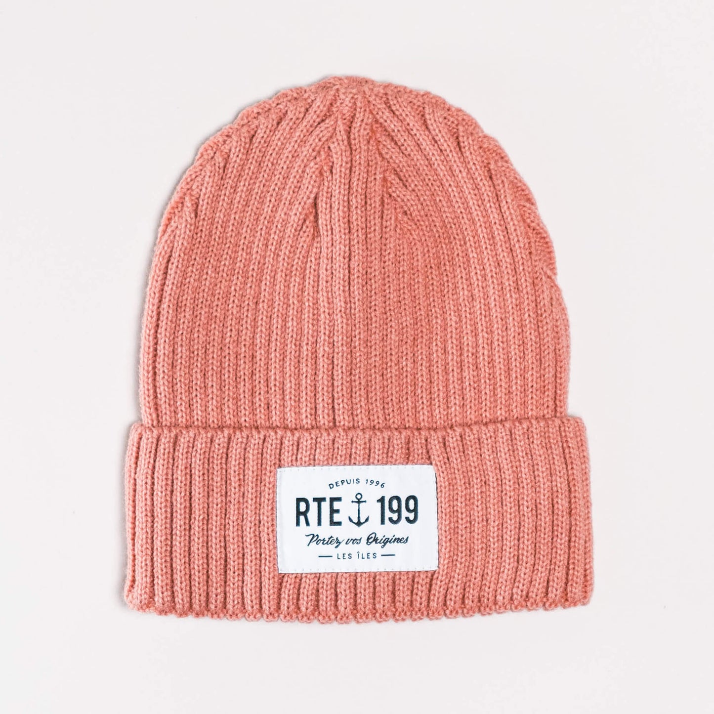 Tuque RTE199 - Portez Vos Origines Rose Saumon