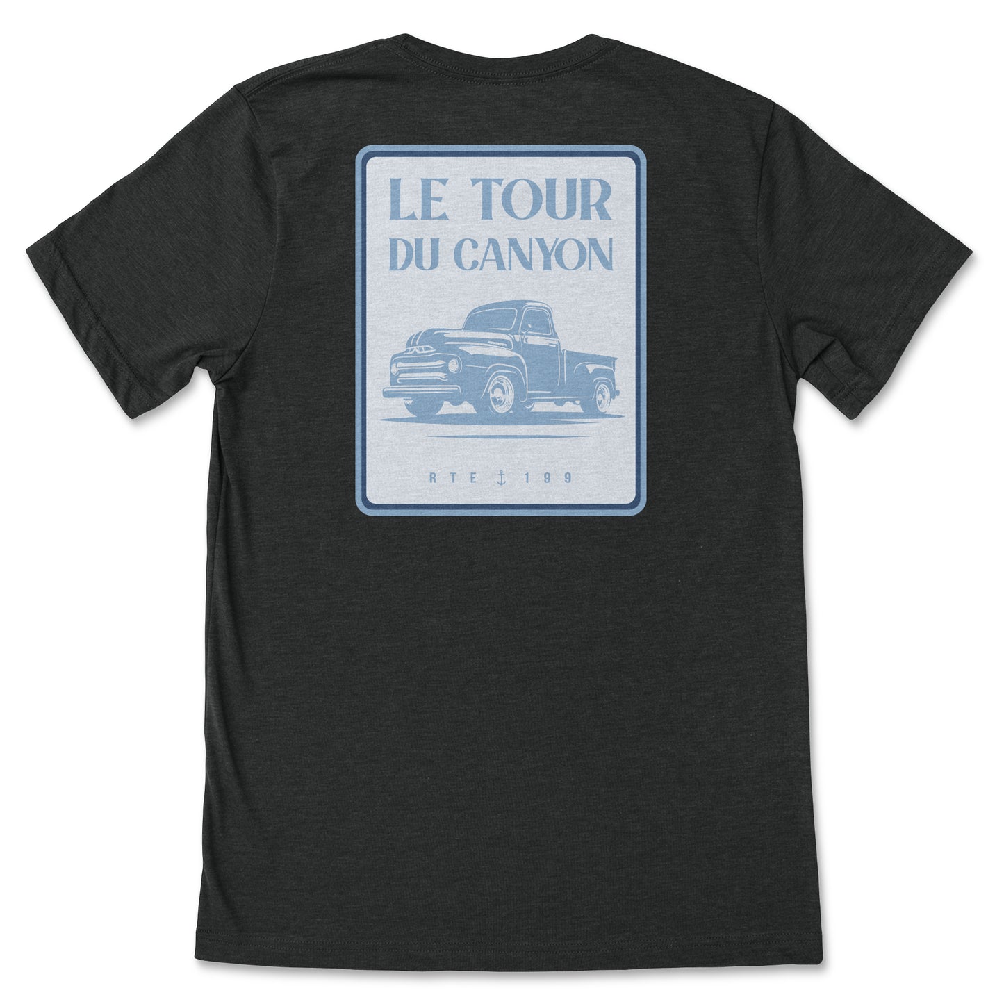 T-Shirt Tour du Canyon Noir
