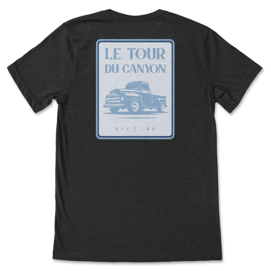 T-Shirt Tour du Canyon Noir