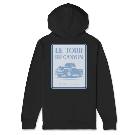 Tour du Canyon Hoodie Adulte Noir