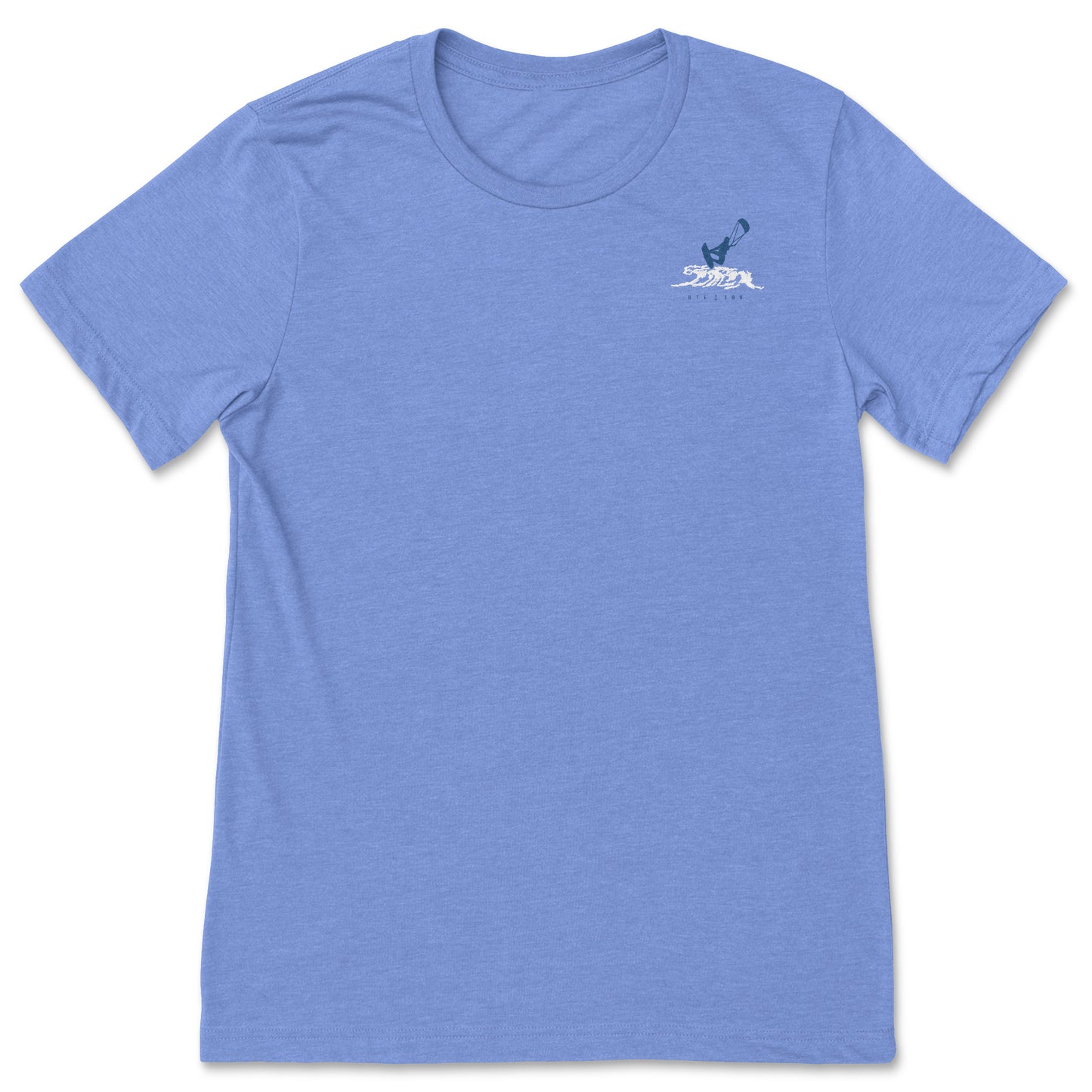 T-Shirt Kitesurf Paradise Bleu