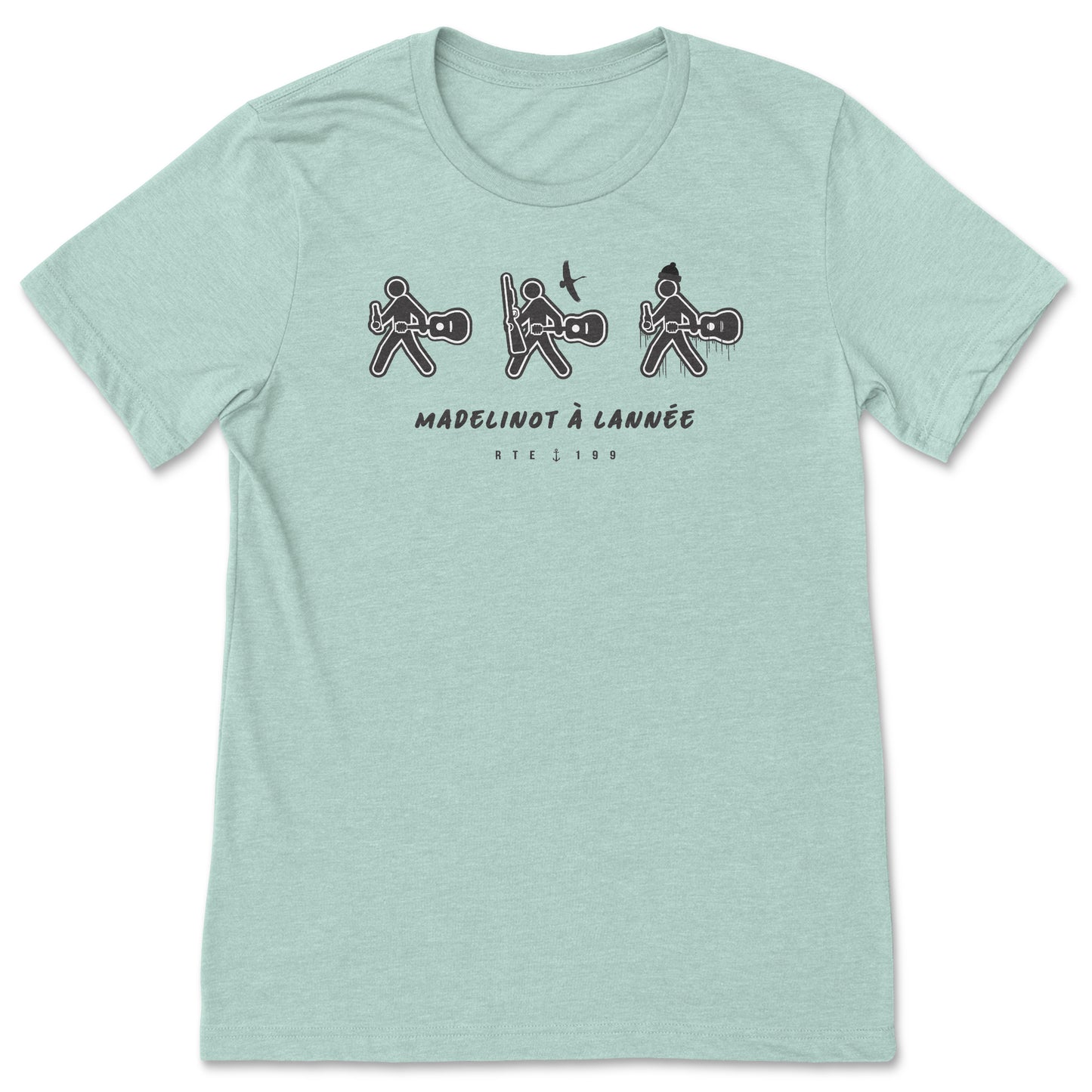 T-Shirt Madelinot à l'année Sauge