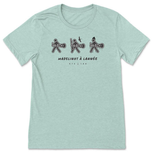 T-Shirt Madelinot à l'année Sauge