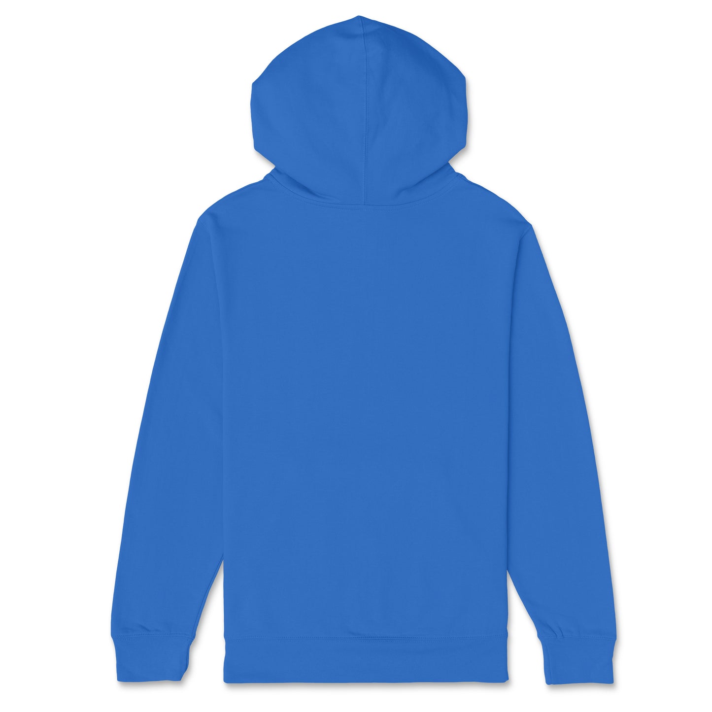 Pédaler et Admirer Hoodie Adulte Bleu Royal