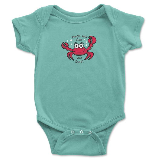 Pince-moi cache-couche Turquoise