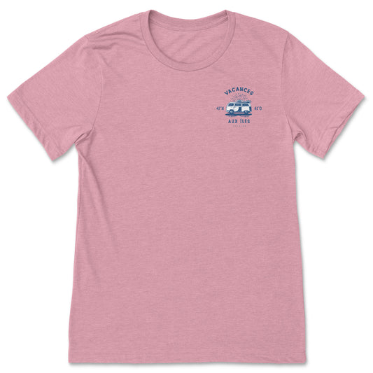 T-Shirt Vacances aux Îles Orchidée